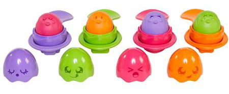 Zestaw-sorter Tomy Toomies Jajeczka z łyżeczkami (5011666730823) - obraz 2