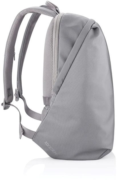 Рюкзак для ноутбука XD Design Bobby Soft Anti-Theft 15.6" Grey (P705.792) - Фото 5 Рюкзак для ноутбука XD Design Bobby Soft Anti-Theft 15.6" Grey (P705.792) - изображение 5