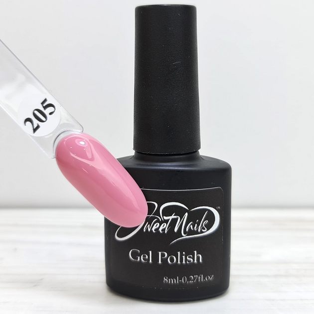 Гель лак для ногтей Sweet Nails нежно - розовый №205 8мл от продавца ...