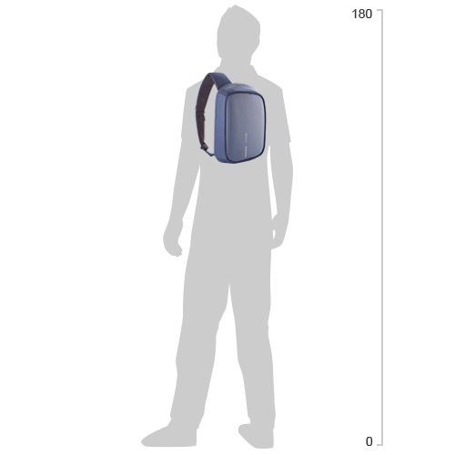 Рюкзак для нетбука/планшета XD Design Bobby Sling Crossbody 9.7" Navy (P705.785) - изображение 8