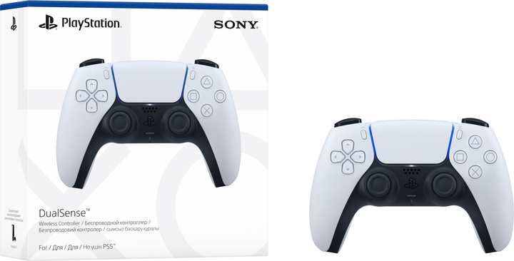 Бездротовий геймпад Sony PlayStation Dualsense White для PS5/PS5 Pro/PS5 Digital Edition - зображення 9