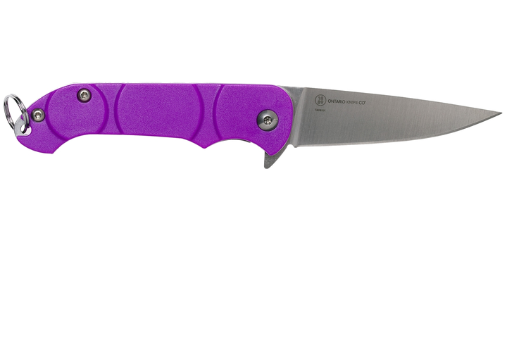 Нож складной карманный туристический Ontario OKC Navigator Purple (8900PUR) для похода - изображение 2