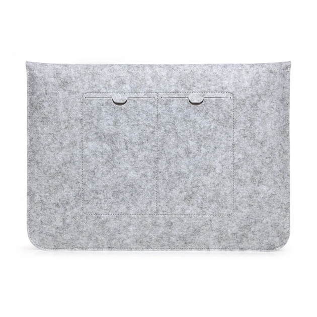 Чохол-конверт з войлоку Fruct Felt NW13 для MacBook Air 13.6 M2/Air 13 (2018-2021)/Pro 13 (2016-2022) Сірий - зображення 3
