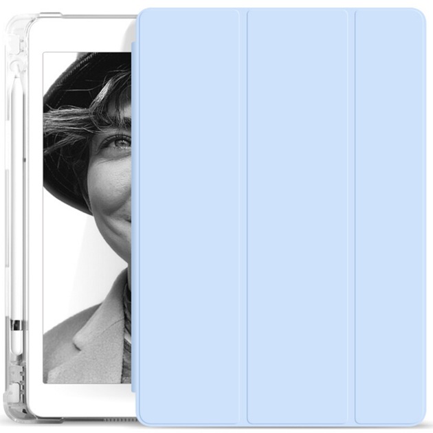 Чохол-книжка STR Air Протиударний для iPad Pro 10.5"/Air 3 10.5" З тримачем для стилуса Голубий - зображення 2