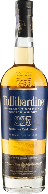Виски Tullibardine Sauternes Finish 225 0.7 л 43% в подарочной коробке (5060074861308) - изображение 2