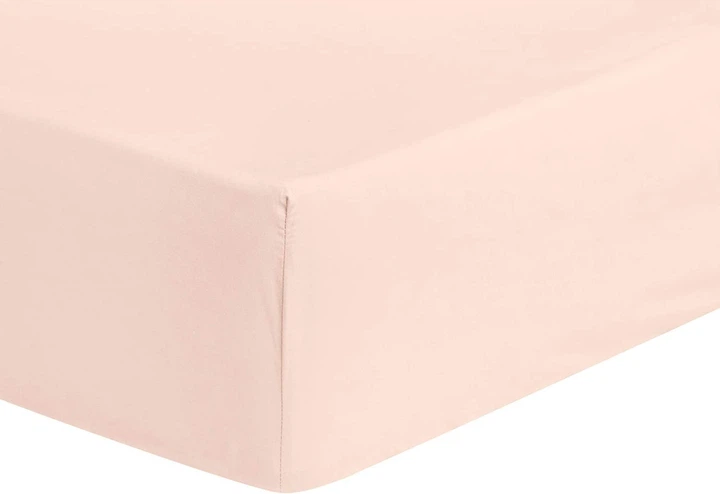 Трикотажная простынь luxtex на резинке home Collection 180х200см Пудра - Фото 3 Трикотажная простынь luxtex на резинке home Collection 180х200см Пудра - изображение 3