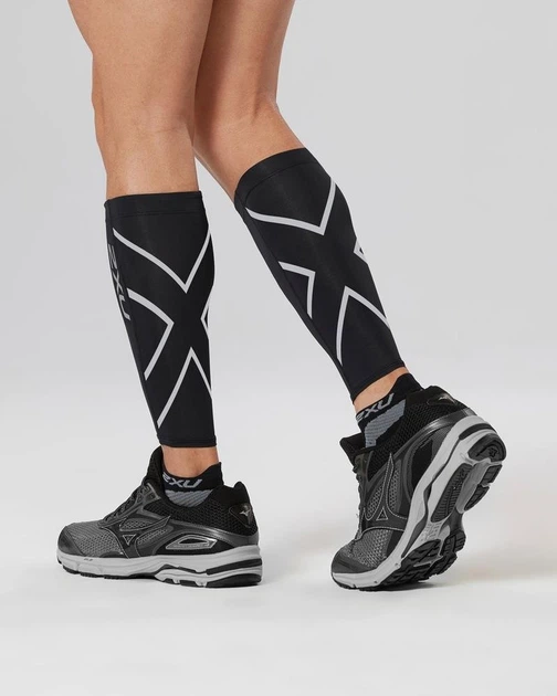 Компрессионные гетры 2XU, Compression Calf Guard, L, черный - Фото 2 Компрессионные гетры 2XU, Compression Calf Guard, L, черный - изображение 2