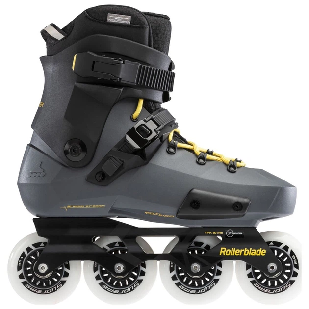 Ролики Rollerblade Twister Edge Anthracite Yellow 2022 (44) - изображение 2