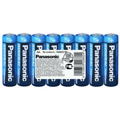 Батарейка Panasonic AA R6 Special * 8 (R6BER/8P) - Фото 1 Батарейка Panasonic AA R6 Special * 8 (R6BER/8P) - изображение 1