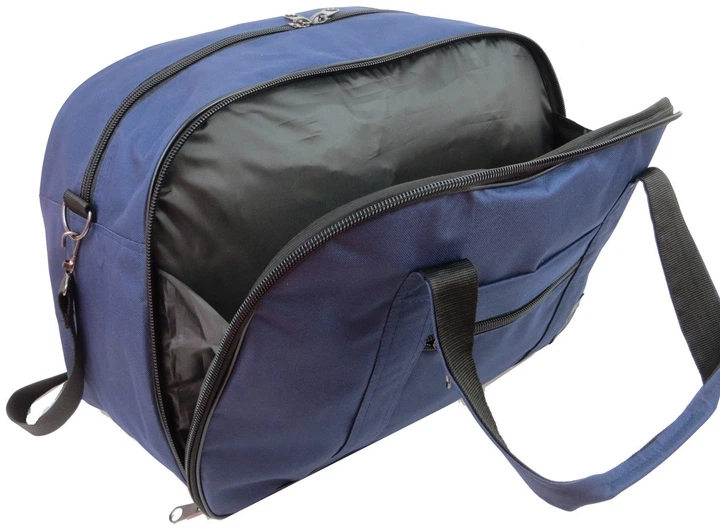 Сумка дорожня TRAVEL BAG 507 35х52 темно-синя S181200 - зображення 5