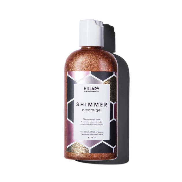 Набор для автозагара тела Hillary + Крем-шиммер для тела Hillary Cream-gel HI-11-057 - Фото 2 Набор для автозагара тела Hillary + Крем-шиммер для тела Hillary Cream-gel HI-11-057 - изображение 2
