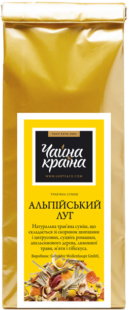 Травяная смесь Чайна Країна Альпийский луг 100 г (4820235260149 ...
