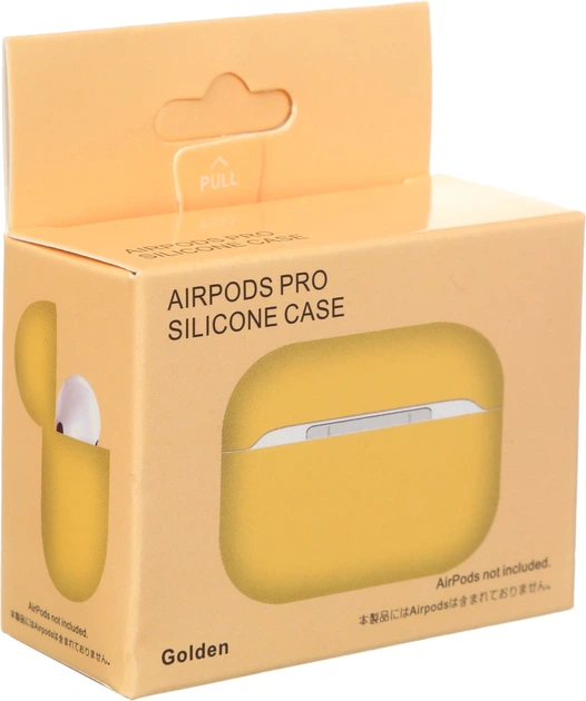 Чехол ArmorStandart Ultrathin Silicone Case для Apple AirPods Pro Gold (ARM55965) - Фото 3 Чехол ArmorStandart Ultrathin Silicone Case для Apple AirPods Pro Gold (ARM55965) - изображение 3