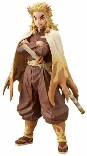 Фигурка Banpresto Demon Slayer Кёдзюро Ренгоку 17 см (7E73BFA485A2) - Фото 3 Фигурка Banpresto Demon Slayer Кёдзюро Ренгоку 17 см (7E73BFA485A2) - изображение 3