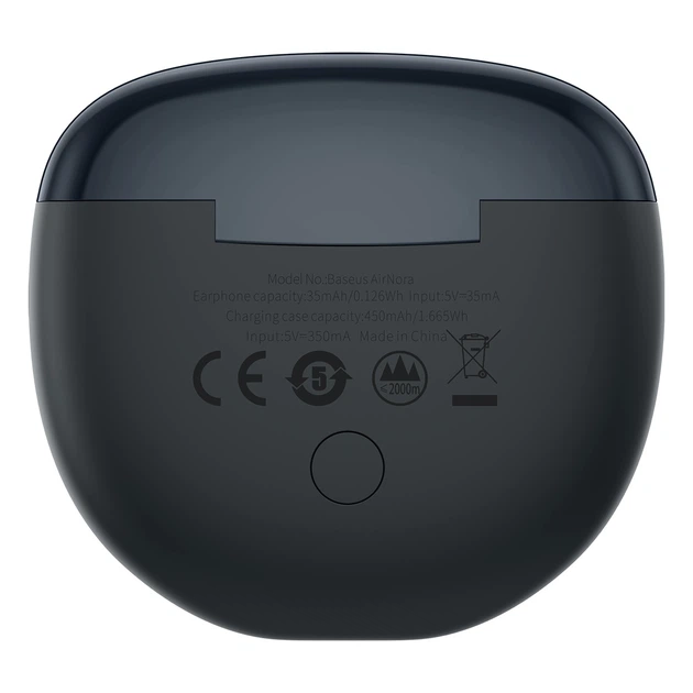 Беспроводные Bluetooth наушники Baseus Encok AirNora TWS W2 Черный - Фото 3 Беспроводные Bluetooth наушники Baseus Encok AirNora TWS W2 Черный - изображение 3