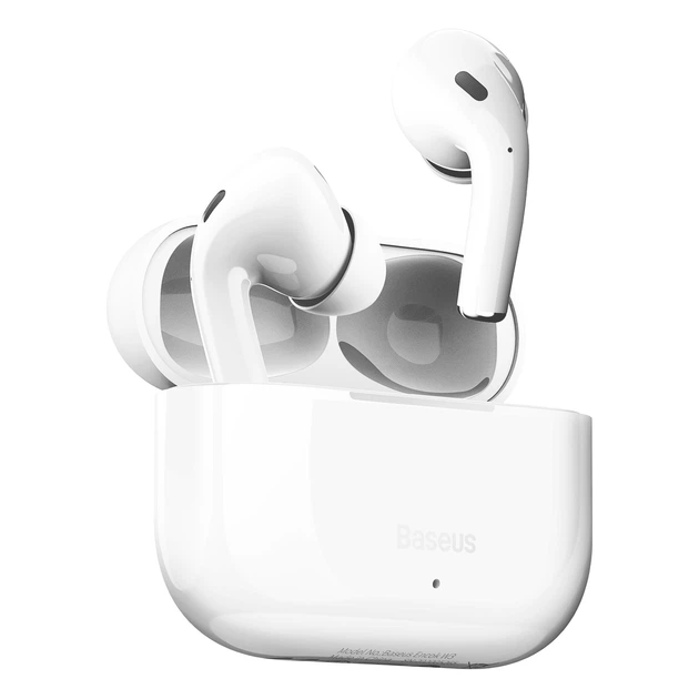Беспроводные Bluetooth наушники Baseus Encok True Wireless TWS Earphones W3 Белый - Фото 3 Беспроводные Bluetooth наушники Baseus Encok True Wireless TWS Earphones W3 Белый - изображение 3