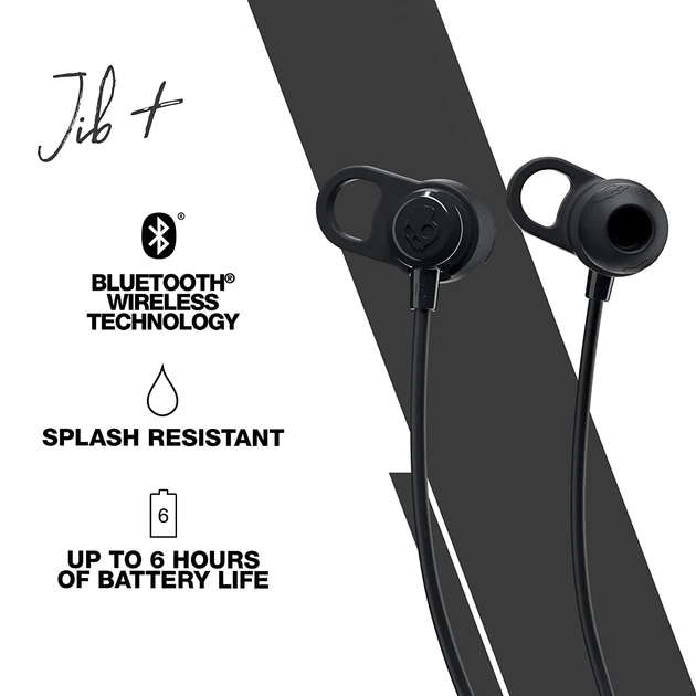 Навушники Skullcandy JIB + Black (S2JPW-M003) - Фото 3 Навушники Skullcandy JIB + Black (S2JPW-M003) - зображення 3