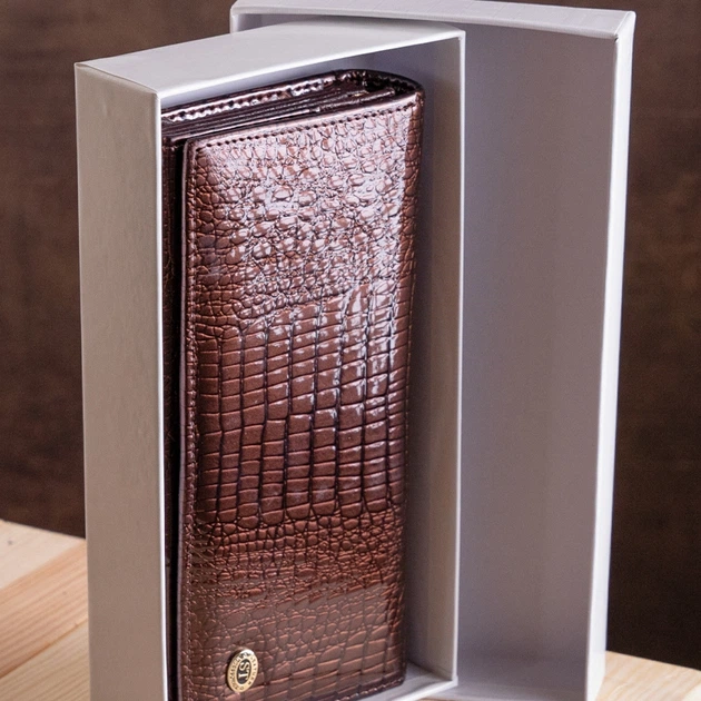 Женский кошелек кожаный ST Leather Accessories 18906 Коричневый - Фото 10 Женский кошелек кожаный ST Leather Accessories 18906 Коричневый - изображение 10