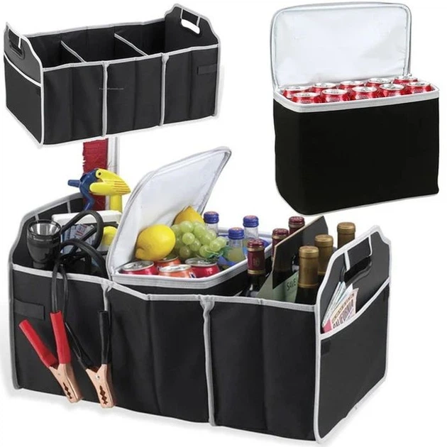 Сумка органайзер у багажник автомобіля Car Boot Organizer Складна сумка для авто - зображення 5