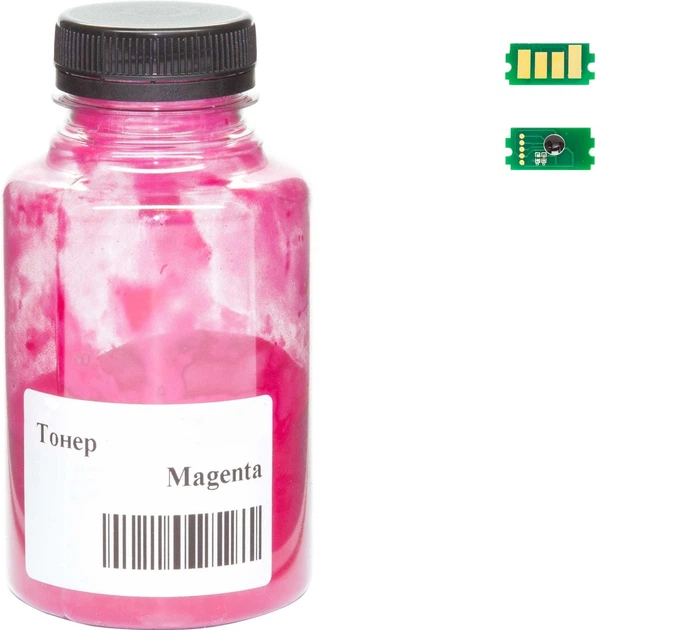 Тонер та Чіп для Kyocera Mita TK-5140M Magenta (1T02NRBNL0) АНК Magenta 70г 3203482 - Фото 1 Тонер та Чіп для Kyocera Mita TK-5140M Magenta (1T02NRBNL0) АНК Magenta 70г 3203482 - зображення 1
