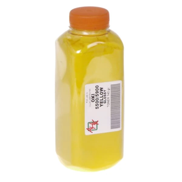 Тонер для OKI C 5900 АНК Yellow 140г 1502020 - Фото 1 Тонер для OKI C 5900 АНК Yellow 140г 1502020 - изображение 1