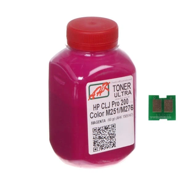 Тонер и Чип для HP Color Laser Jet Pro 200 M276 АНК Magenta 60г 1505159 - Фото 1 Тонер и Чип для HP Color Laser Jet Pro 200 M276 АНК Magenta 60г 1505159 - изображение 1