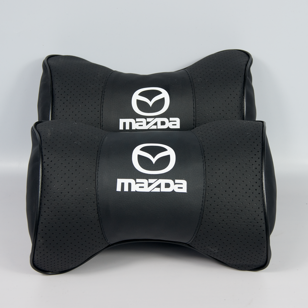 Подушка-подголовник с маркой авто Mazda - изображение 2