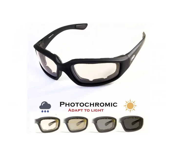 Фотохромные защитные очки Global Vision Kickback-24 (clear photochromic) (1КИК24-10) - зображення 2