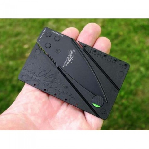 Карманный нож CardSharp, Черный - изображение 2