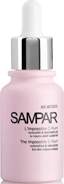 Сыворотка антивозрастная от 20 до 60+ SAMPAR The Impossible C-Rum 30 мл - Фото 1 Сыворотка антивозрастная от 20 до 60+ SAMPAR The Impossible C-Rum 30 мл - изображение 1