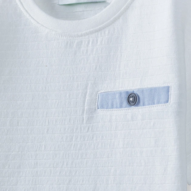 T-shirt chłopięcy 5.10.15 1I4102 110 cm Biały (5901463102469) - obraz 3
