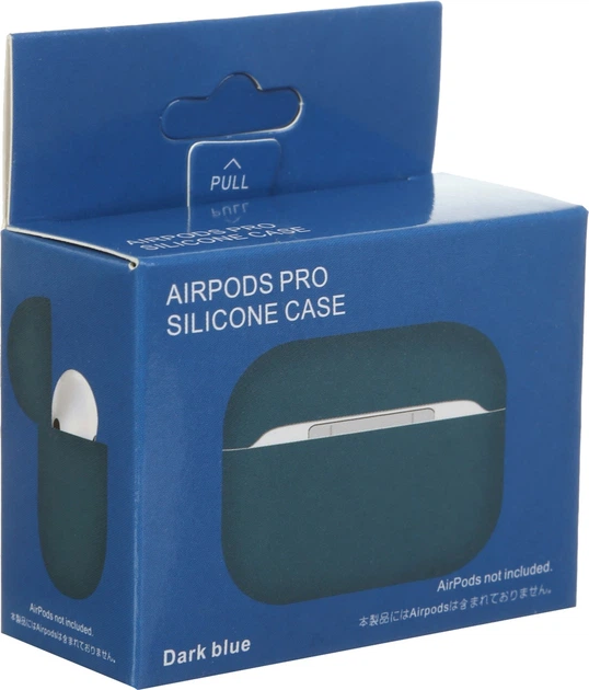 Чехол Armorstandart Ultrathin Silicone Case для Apple AirPods Pro Dark Blue (ARM55953) - Фото 3 Чехол Armorstandart Ultrathin Silicone Case для Apple AirPods Pro Dark Blue (ARM55953) - изображение 3