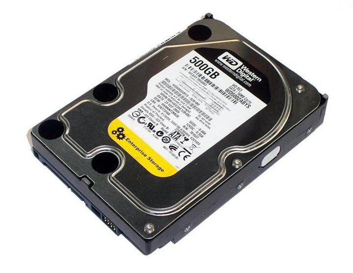 Жесткий диск Gateway SATA-Festplatte 500GB/7,2k/SATA 2/LFF (WD5002ABYS) Refurbished - изображение 1