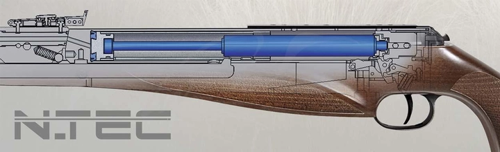Винтовка пневматическая Diana Mauser AM03 N-TEC с глушителем - изображение 2