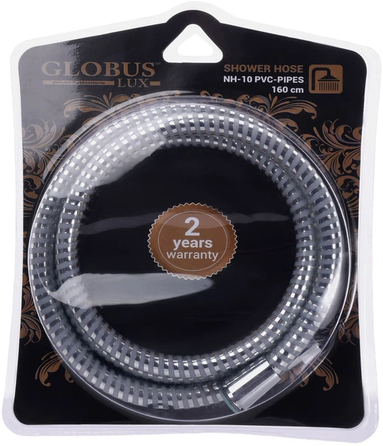 Шланг для душу Globus Lux NH-10 PVC-PIPES-160 - зображення 2