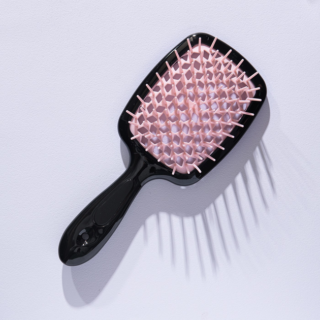 Расческа для волос Hollow Comb Superbrush Plus Black -Light Pink от ...