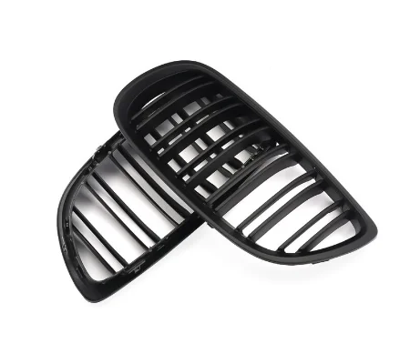 Решетка радиатора BMW E92 E93 2006-2010 M3 Двойные ребра черный мат - изображение 2
