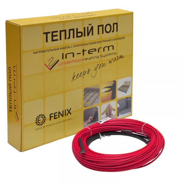 Нагрівальний кабель у стяжку In-Therm ECO 36 м/3.6 м² - 4.3 м²/720 Вт ...
