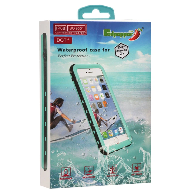 Чохол Waterproof TPU Case для iPhone X / XS Червоний - Фото 2 Чохол Waterproof TPU Case для iPhone X / XS Червоний - зображення 2