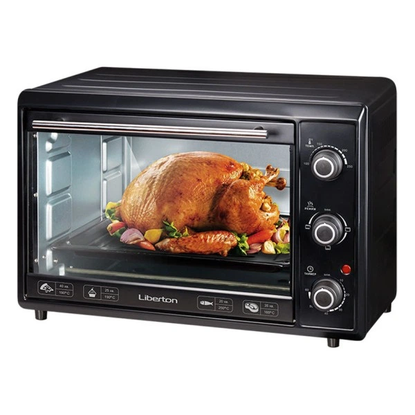 Духовка электрическая LIBERTON LEO-400 Black - изображение 4