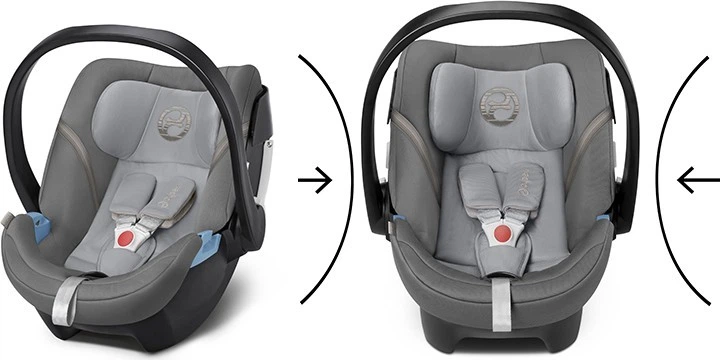 Автокрісло Cybex Aton 5 Magnolia Pink гр. 0+ 0-13 кг - Фото 8 Автокрісло Cybex Aton 5 Magnolia Pink гр. 0+ 0-13 кг - зображення 8