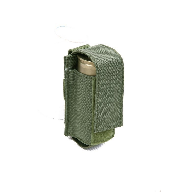 Подсумок гранатный 40мм молле Shark Gear Molle Single 40mm Grenade Pouch 80001210 Олива (Olive) - изображение 1