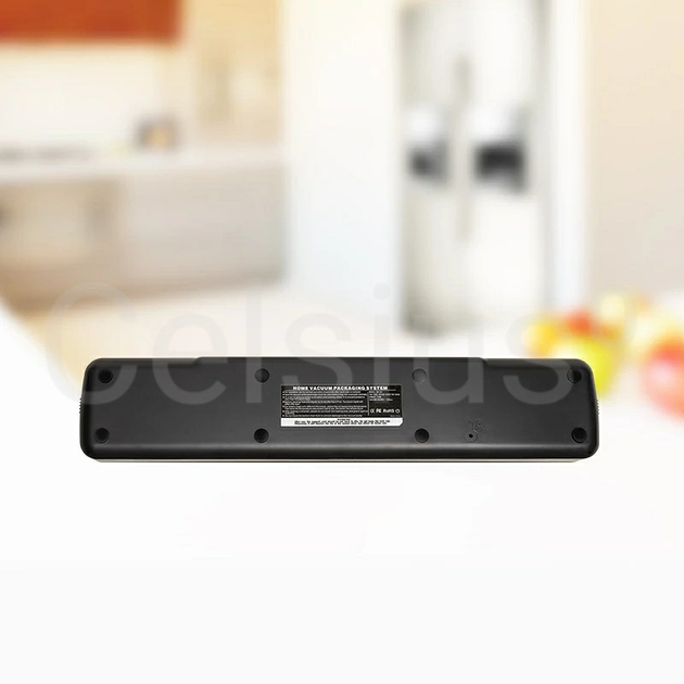 Вакууматор VACUUM SEALER ZK-03S + переходник для контейнеров + гофрированные пакеты 15 шт.(20х25см) - изображение 9