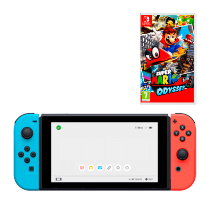 ◻︎Nintendo switch HAC-001(-01) セット Набор Консоль Nintendo Switch HAC-001(-01) Blue Red 32GB + Игра