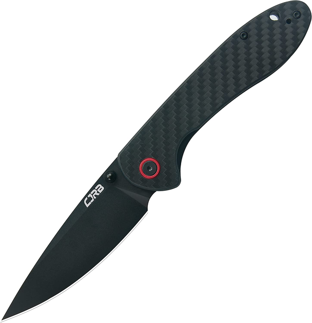 Нож CJRB Feldspar Black Blade, AR-RPM9 Steel, CF, black (2798.03.05) - изображение 1