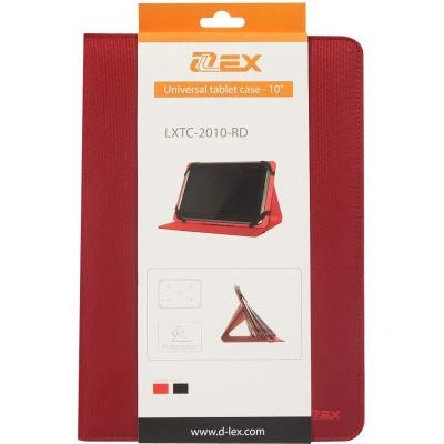Чехол для планшета D-LEX 10'' 29*20.2*2.2 LXTC-2010-RD (4489) - изображение 11