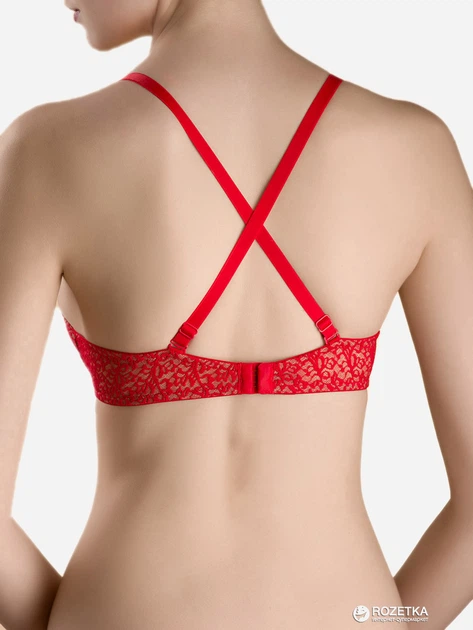 Бюстгальтер з кісточками Conte Tatouage RB1040 85D Червоний (4810226242896) - зображення 2