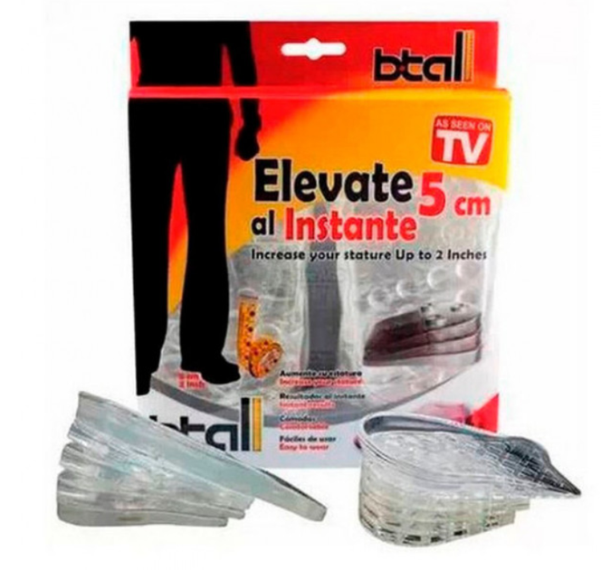 Супинатор для пятки Elevate Al Instante 5 cm (подпяточник для высоты) (KG-338) - Фото 1 Супинатор для пятки Elevate Al Instante 5 cm (подпяточник для высоты) (KG-338) - изображение 1