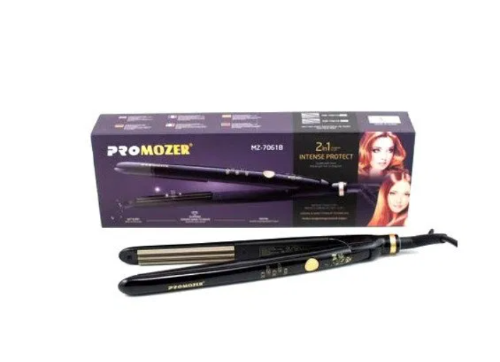 Прасочка для волосся 2в1 Pro Mozer MZ-7061 (KG-183) – фото