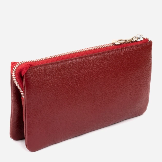 Кошелек-клатч женский кожаный ST Leather Accessories 19249 Бордовый - Фото 2 Кошелек-клатч женский кожаный ST Leather Accessories 19249 Бордовый - изображение 2